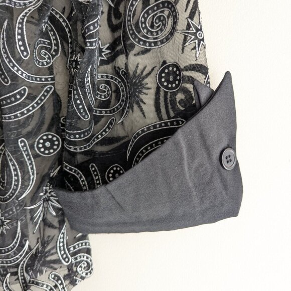 Jiayang Retro Y2K Whimisgoth blouse - Picture 3 of 7